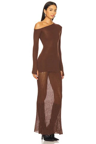 Greta One Shoulder Maxi Dress
