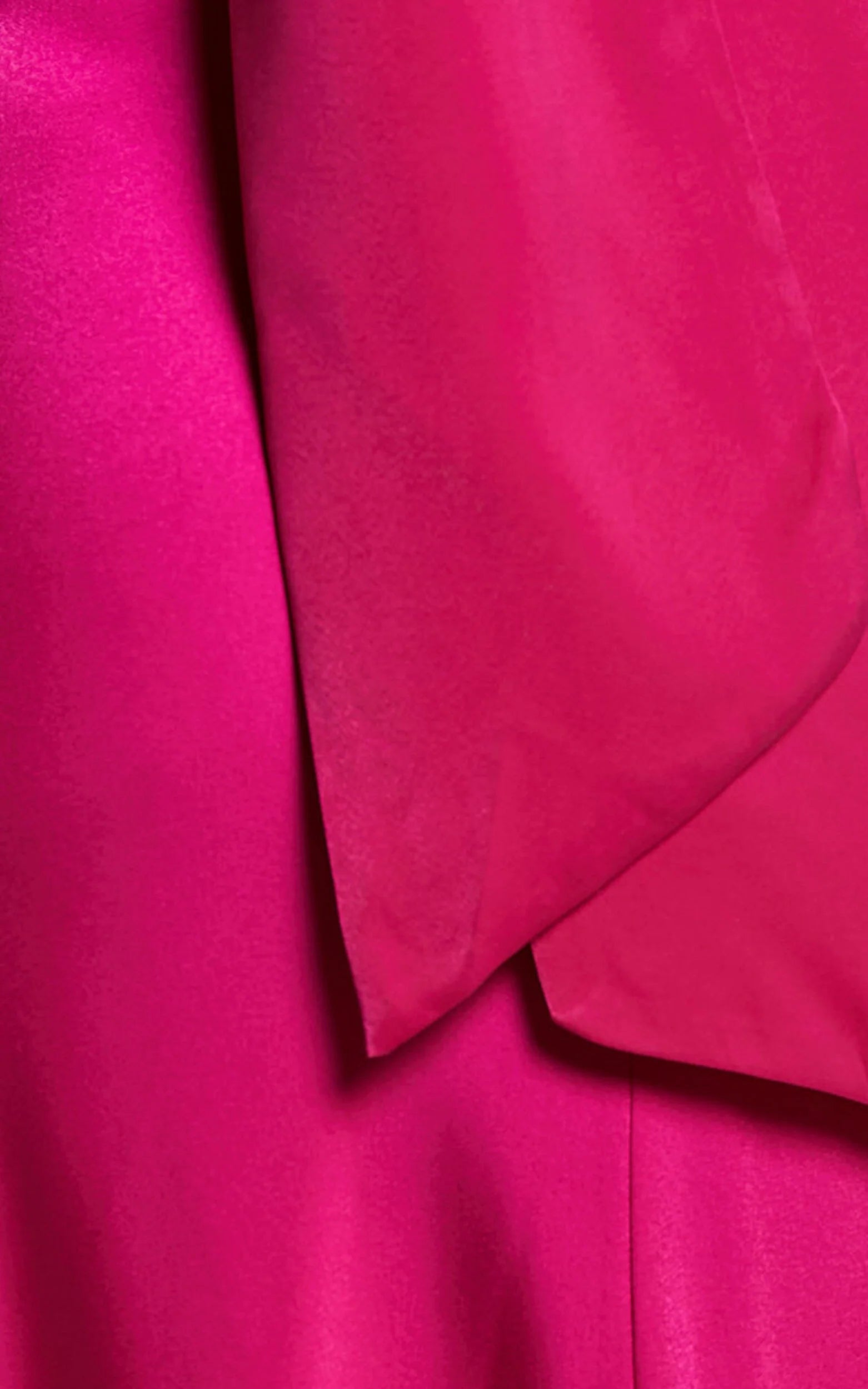 Alycia Maxi Dress - High Neck Tie Back Slip in Pink