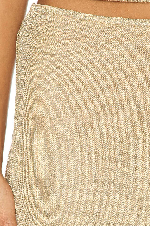 Elaine Flounce Midi Skirt