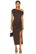 One Arm Midi Dress