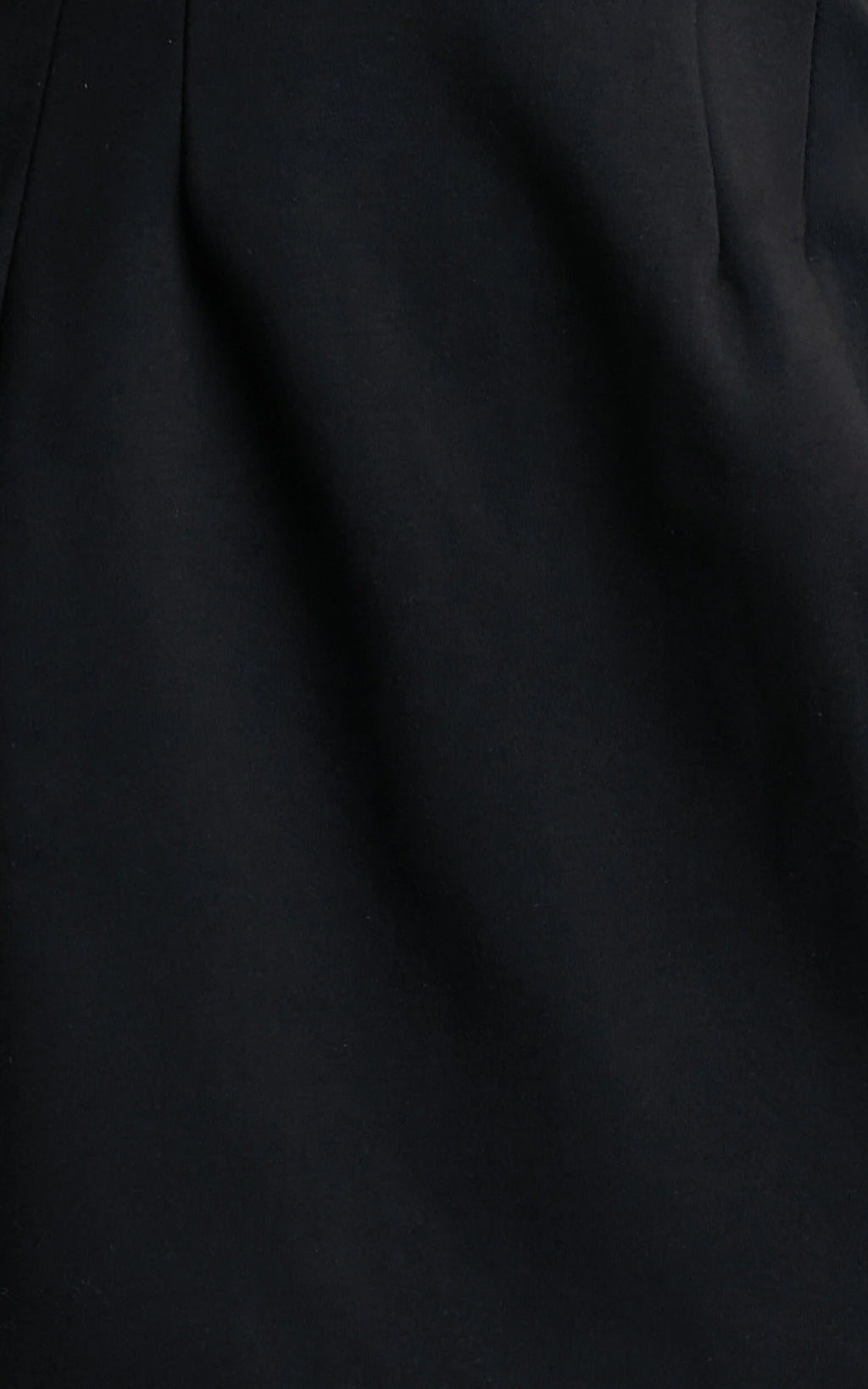 Arabella Mini Dress - Strapless Diamante Trim Structured Dress in Black