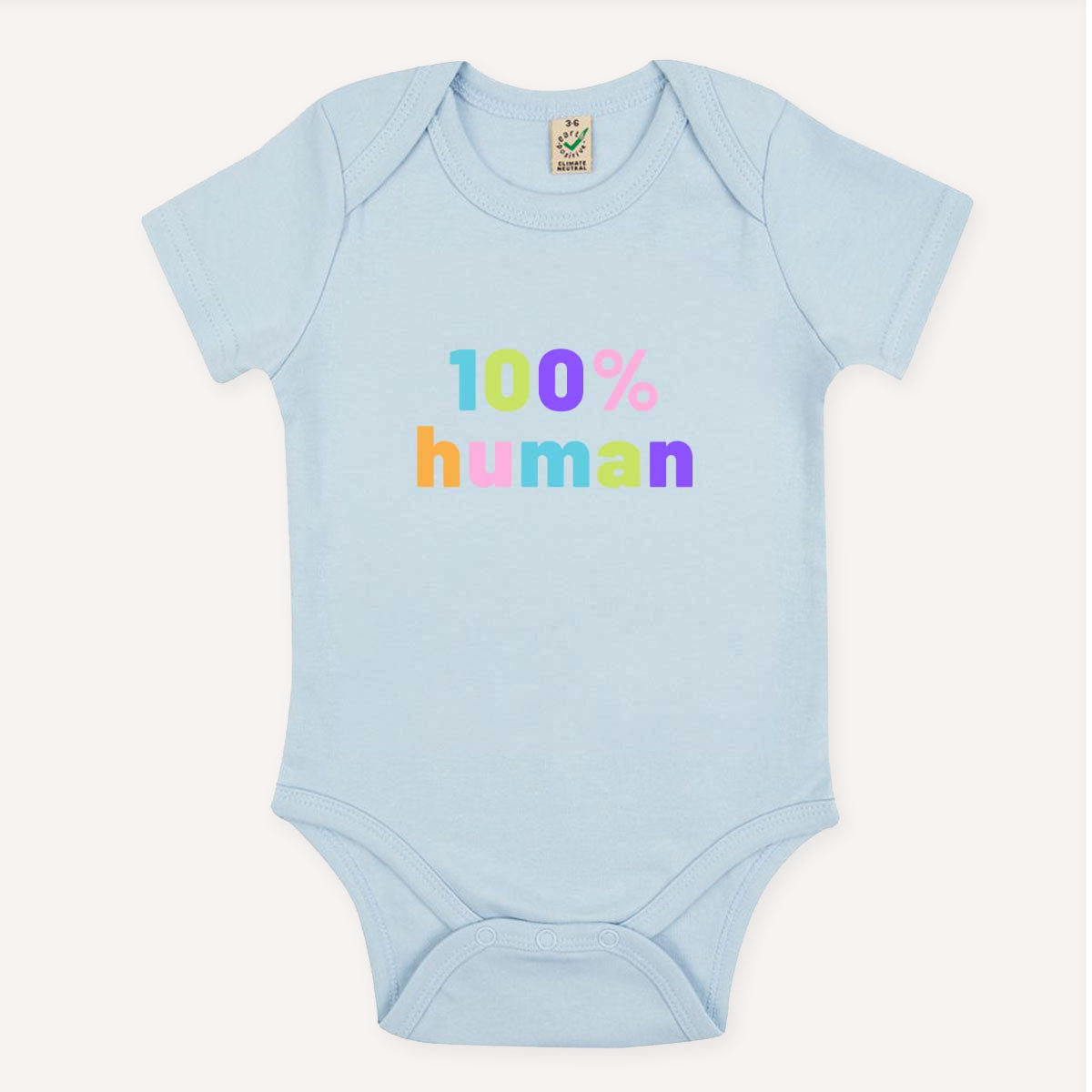 100% Human Babygrow