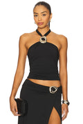 Indiana Keyhole Halter Top