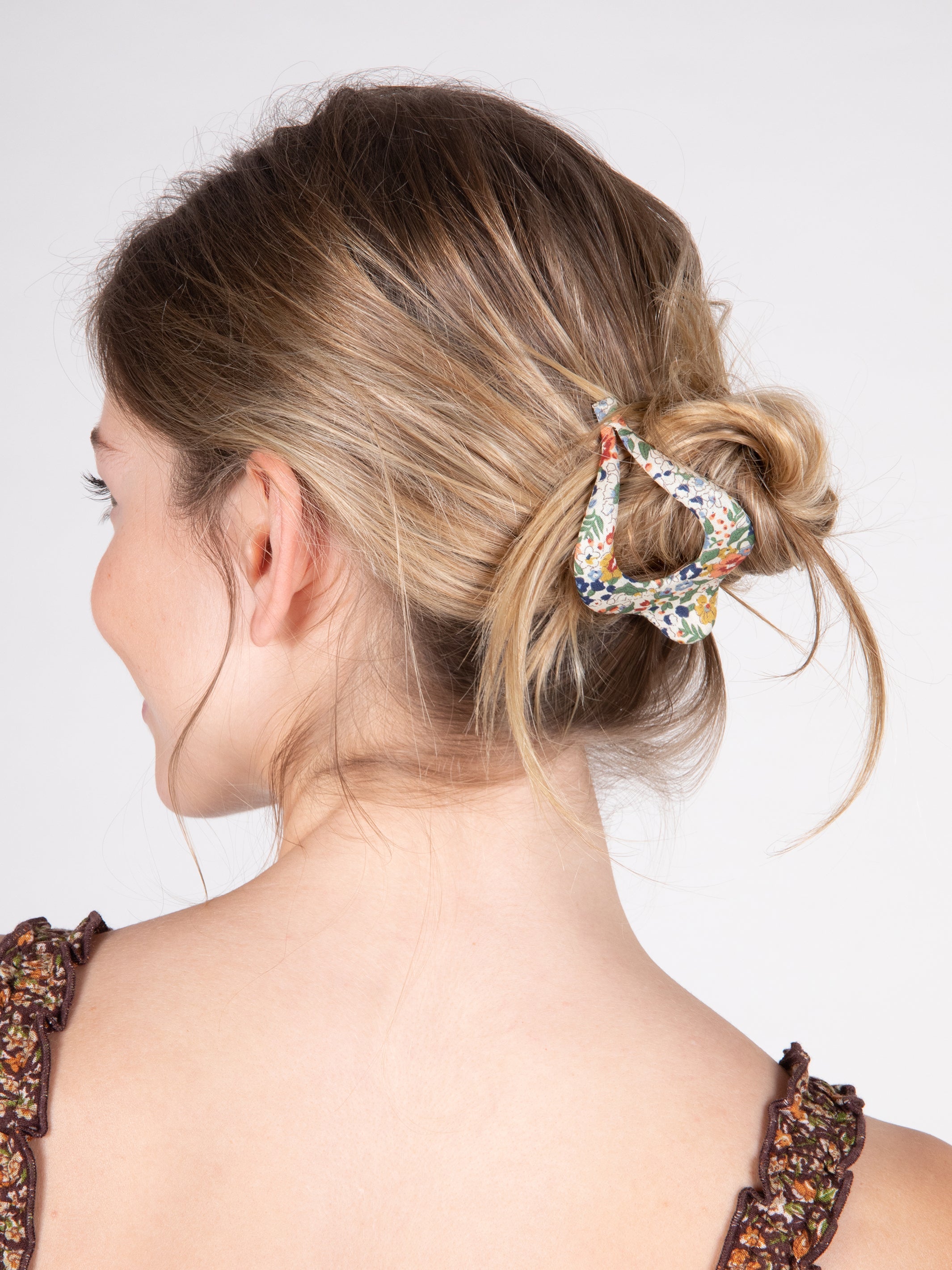 Boho Clip - Fabric Cream