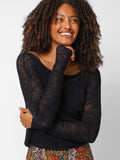 Patti Layering Sweater - Black