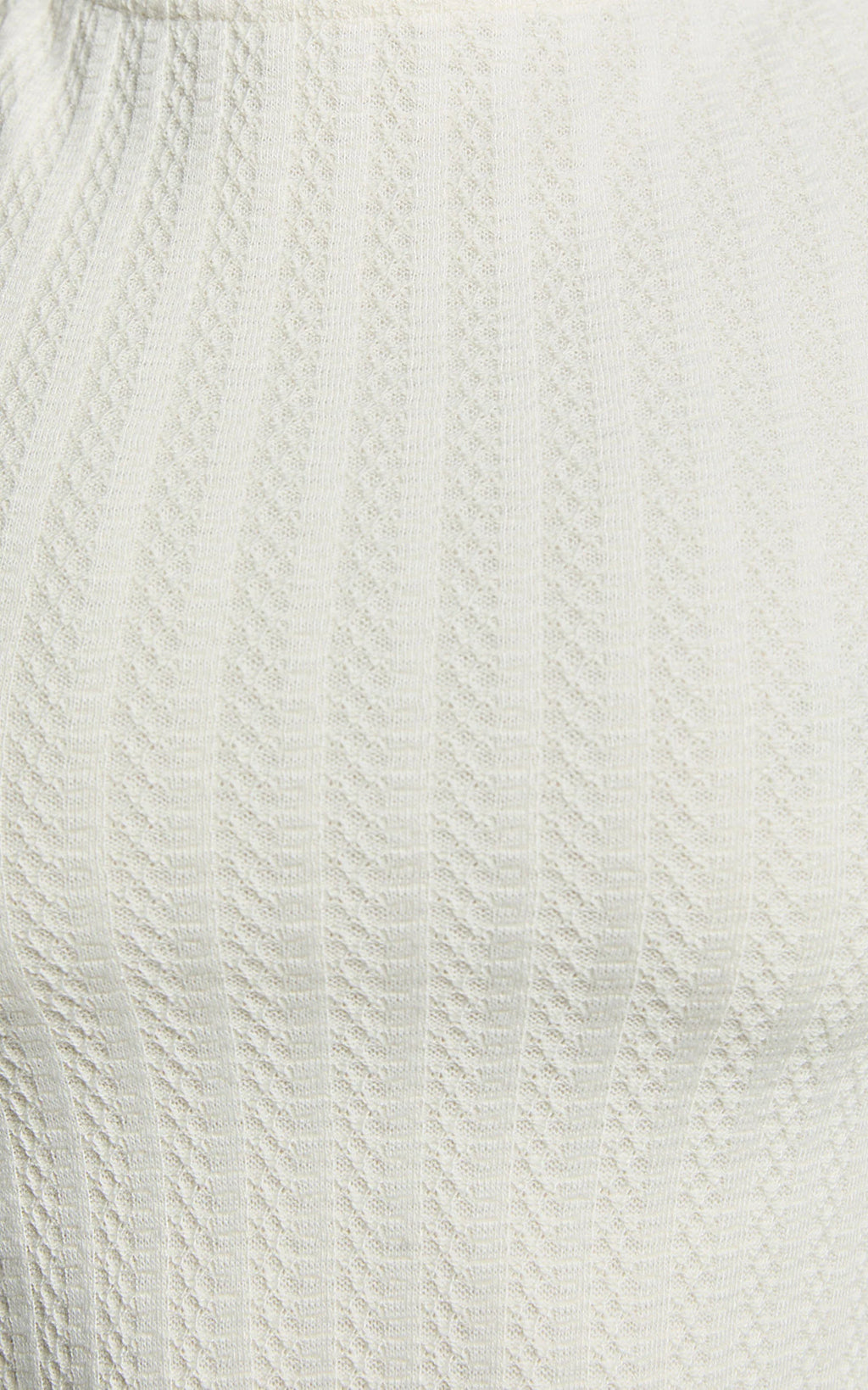 Melissa Mini Dress - Flared Long Sleeve A Line Dress in Off White
