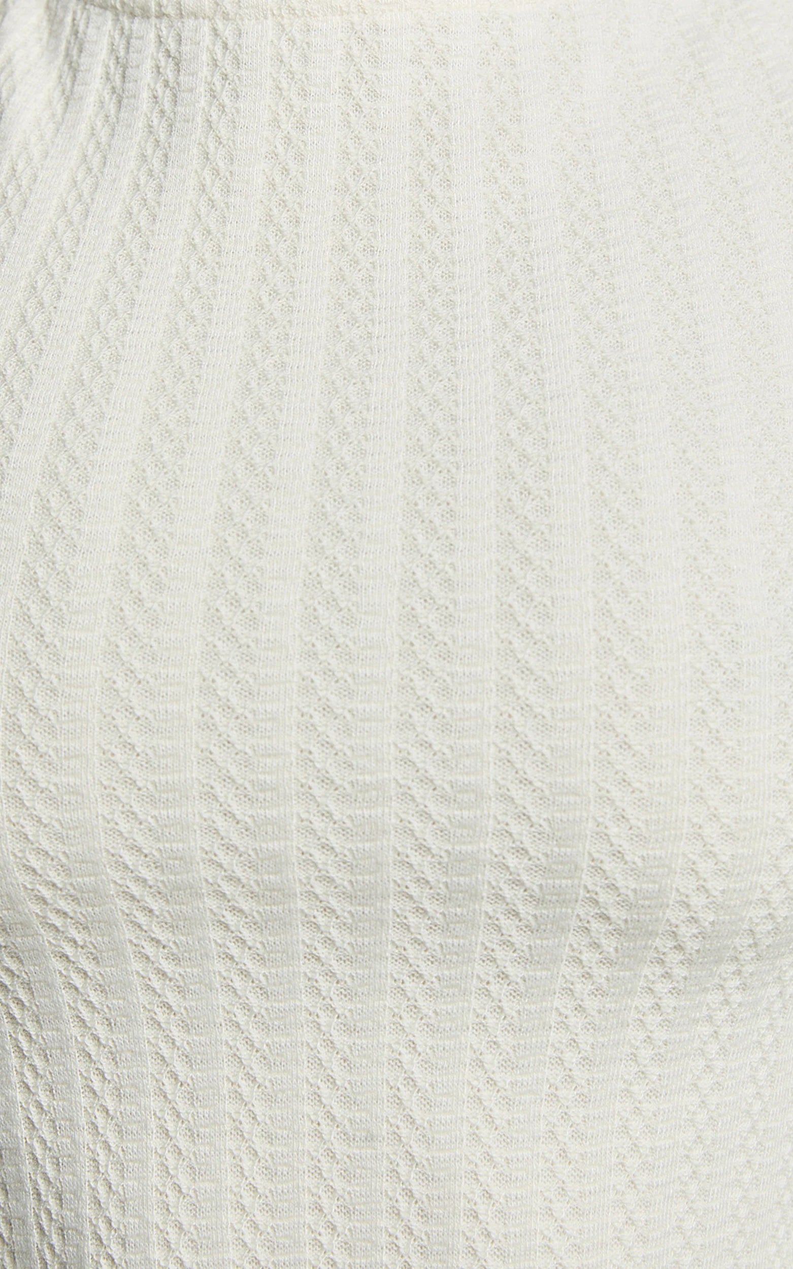 Melissa Mini Dress - Flared Long Sleeve A Line Dress in Off White