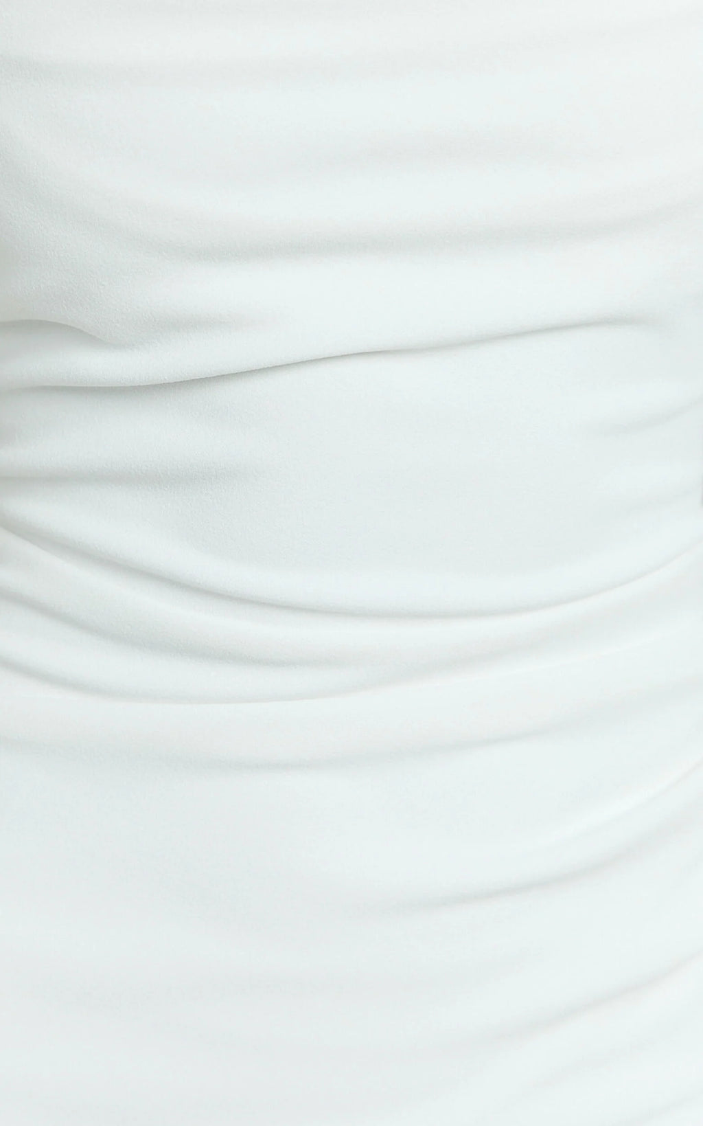 Tabitha Maxi Dress - Cowl Neck High Split Dress in Ivory