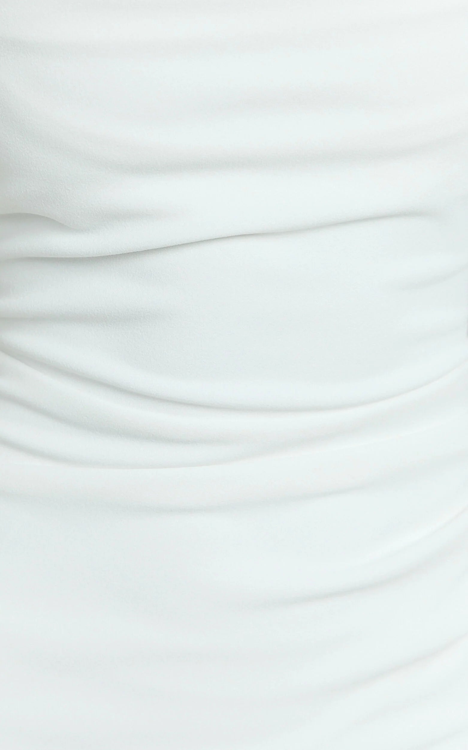 Tabitha Maxi Dress - Cowl Neck High Split Dress in Ivory