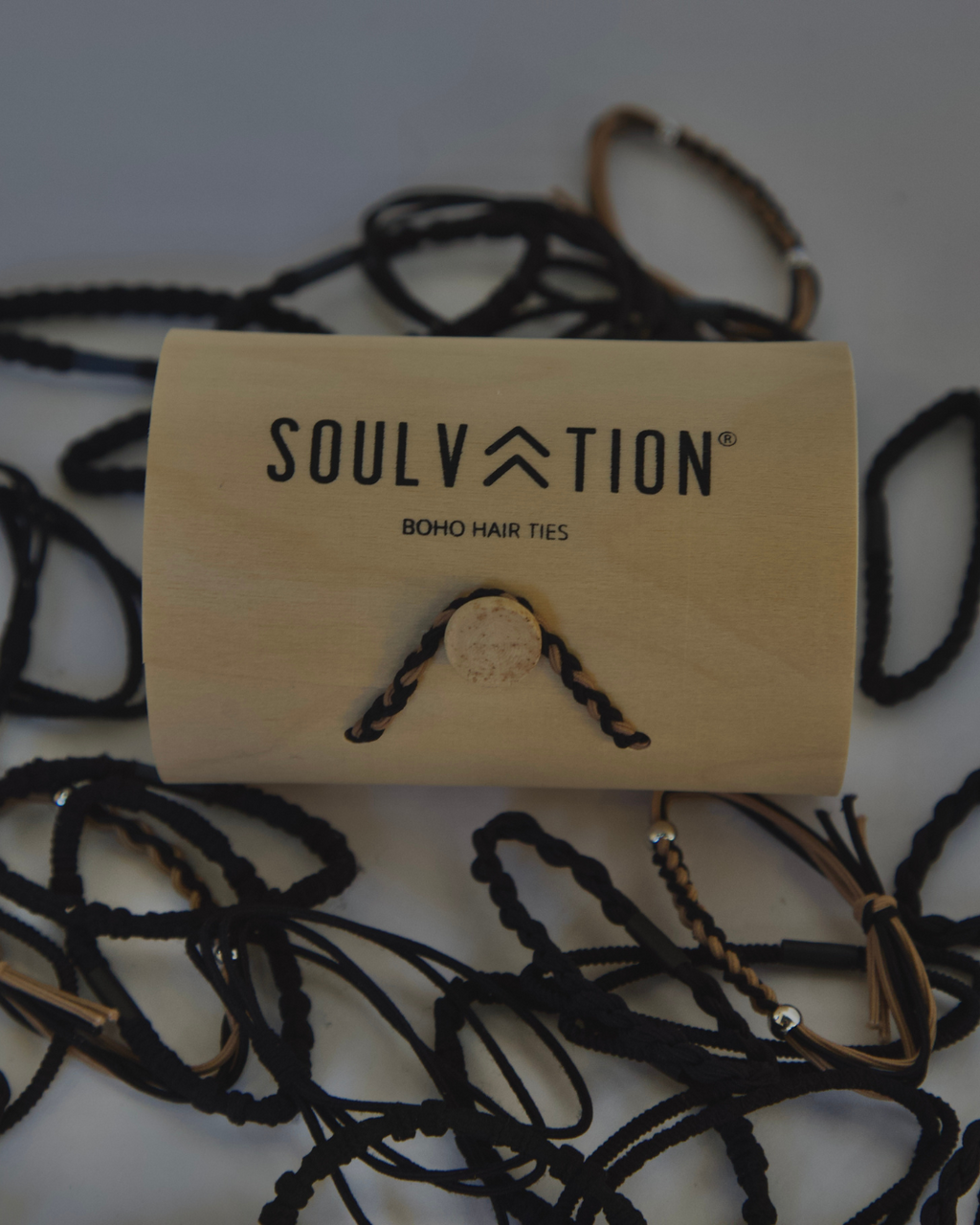 Boho Hair Tie 36 Pack & Carrying Case