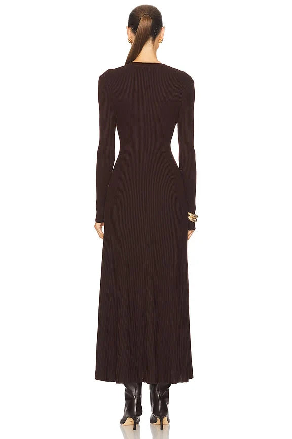 Hattie Knit Midi Dress