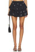 Ruffle Mini Skirt