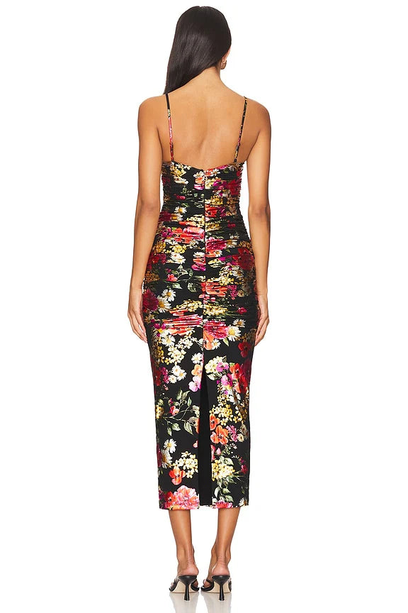 Electric Midi Dress