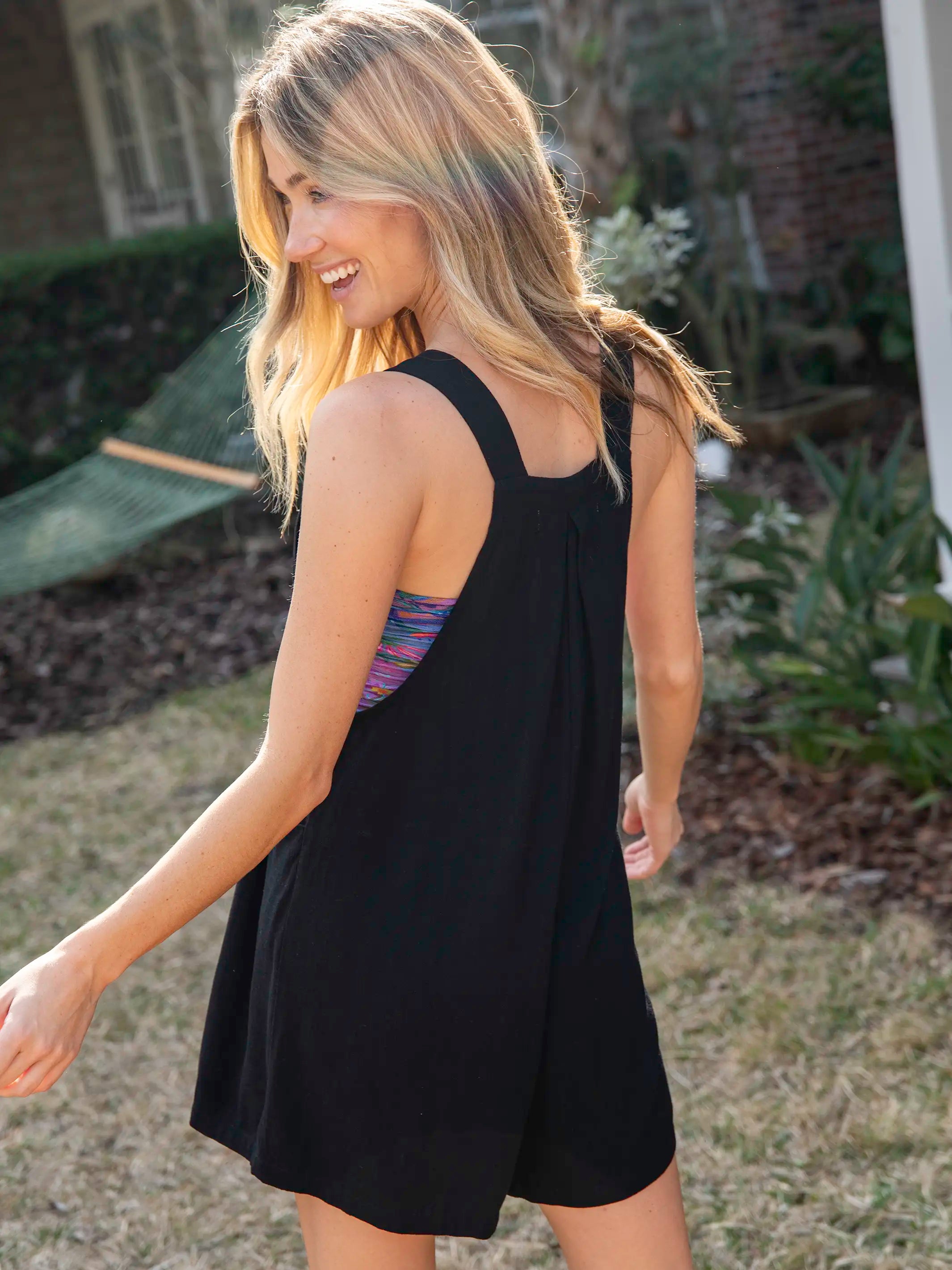 Carrington Romper - Black