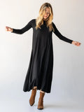 Stevie ButterSoft Knit Maxi Dress - Black