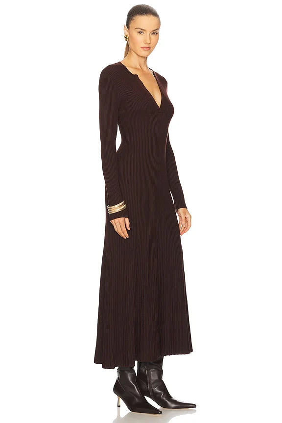 Hattie Knit Midi Dress