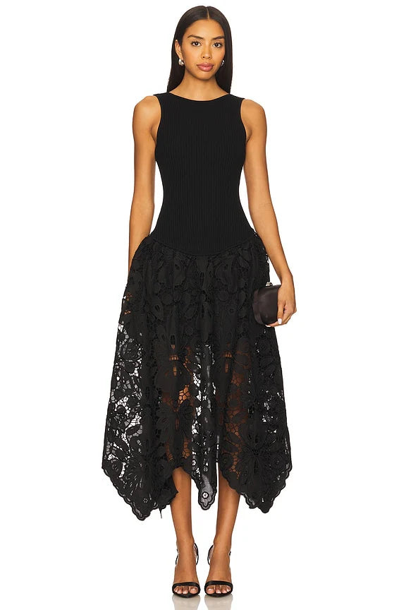 Atlas Knit Midi Dress