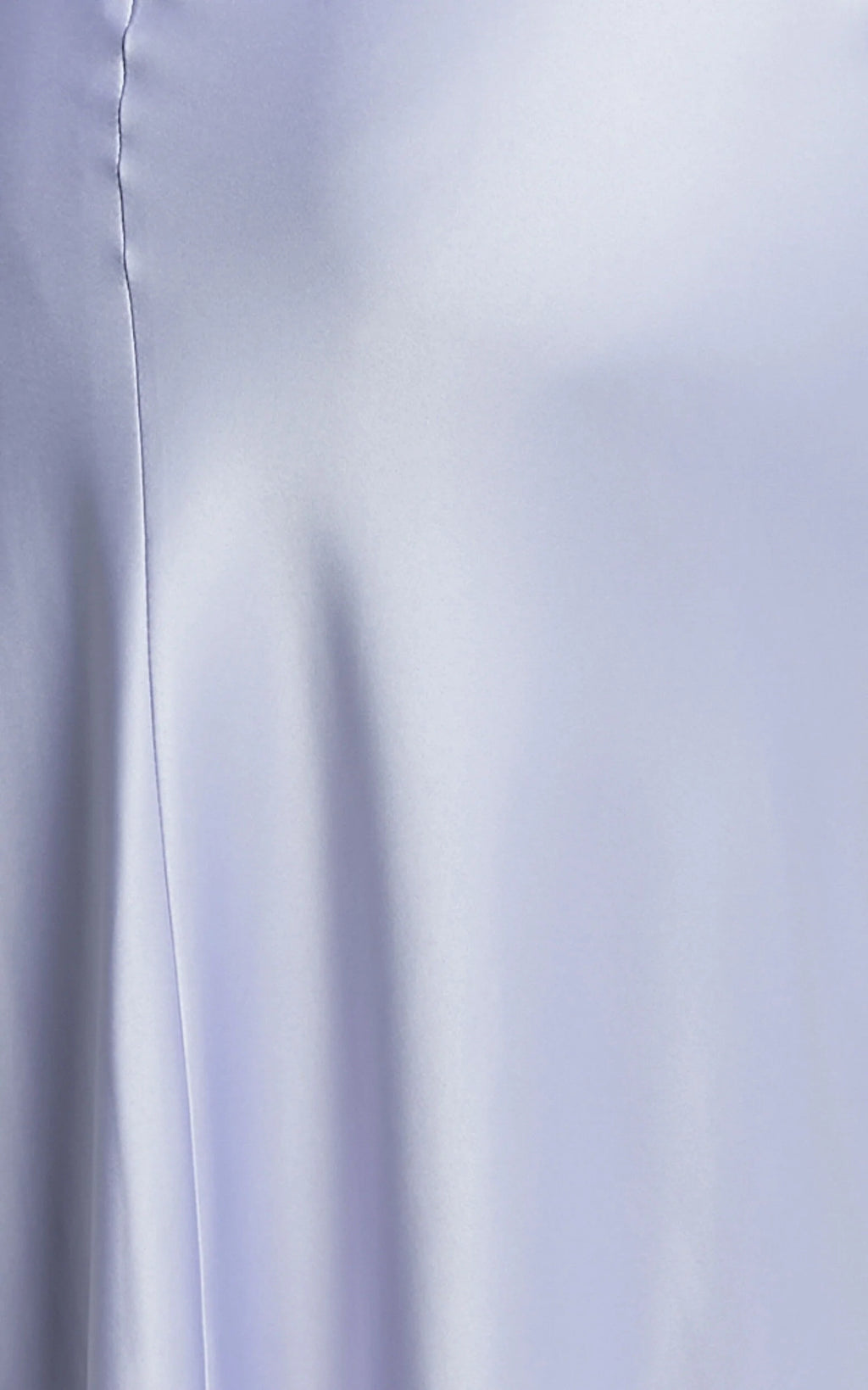 Cecilia Midi Dress - Cowl Neck Satin Bias Cut Dress in Lilac