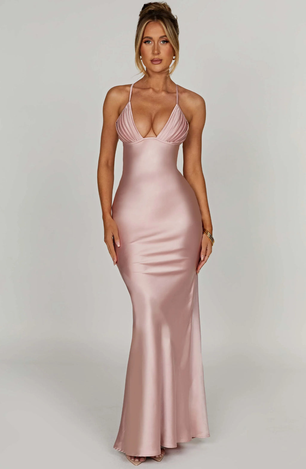Miriam Maxi Dress - Blush