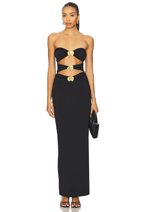 Rome Orchid Maxi Dress