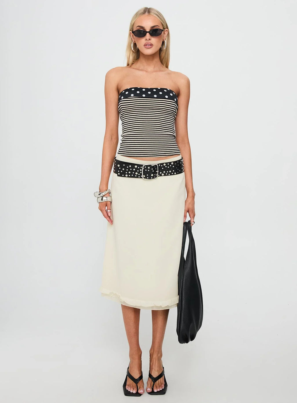 Virenna Strapless Top Multi