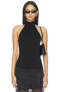 Claudette Halter Knit Top