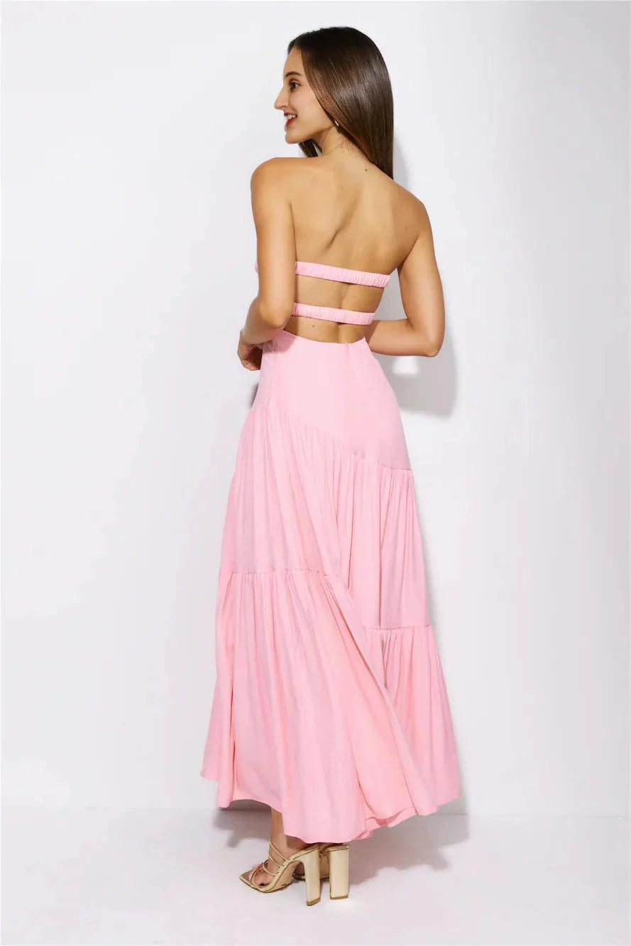 Summer In Love Maxi Dress Pink