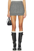 Ibona Cable Mini Skirt