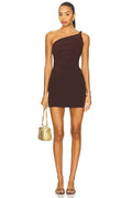 Ariven Asymmetric Mini Dress
