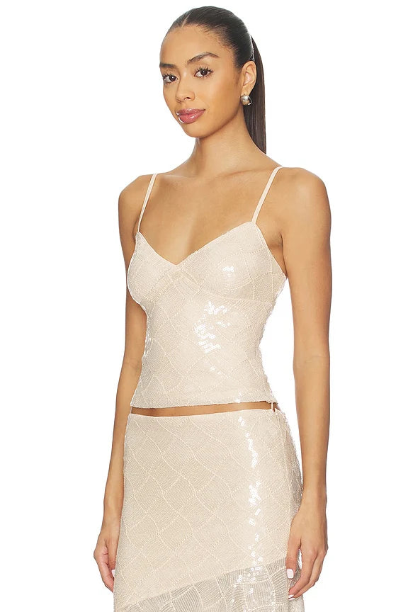 Eris Sequin Top