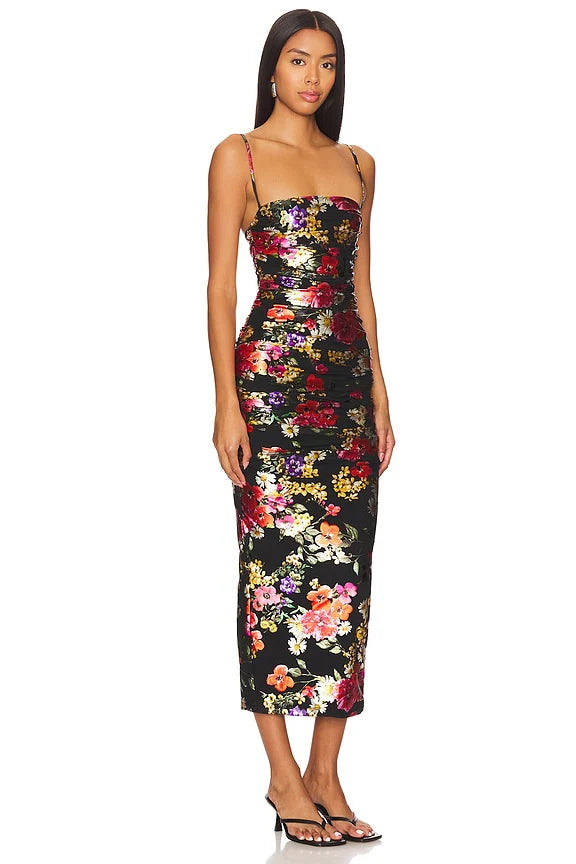 Electric Midi Dress