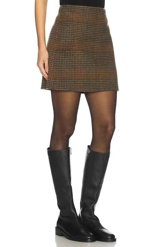 Clean Mini Skirt
