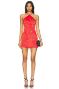 Genelle Keyhole Mini Dress