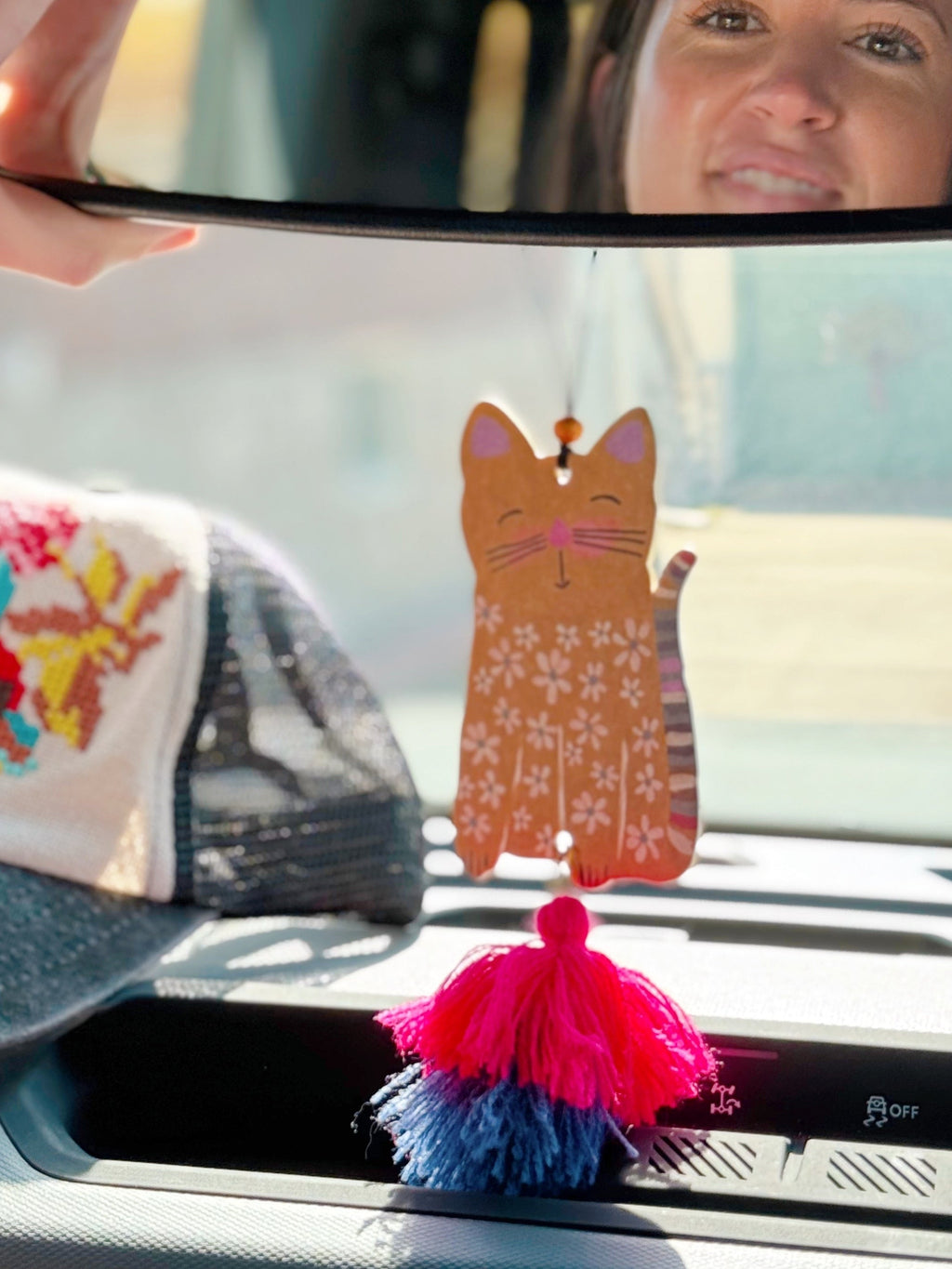 Car Air Freshener - Cat