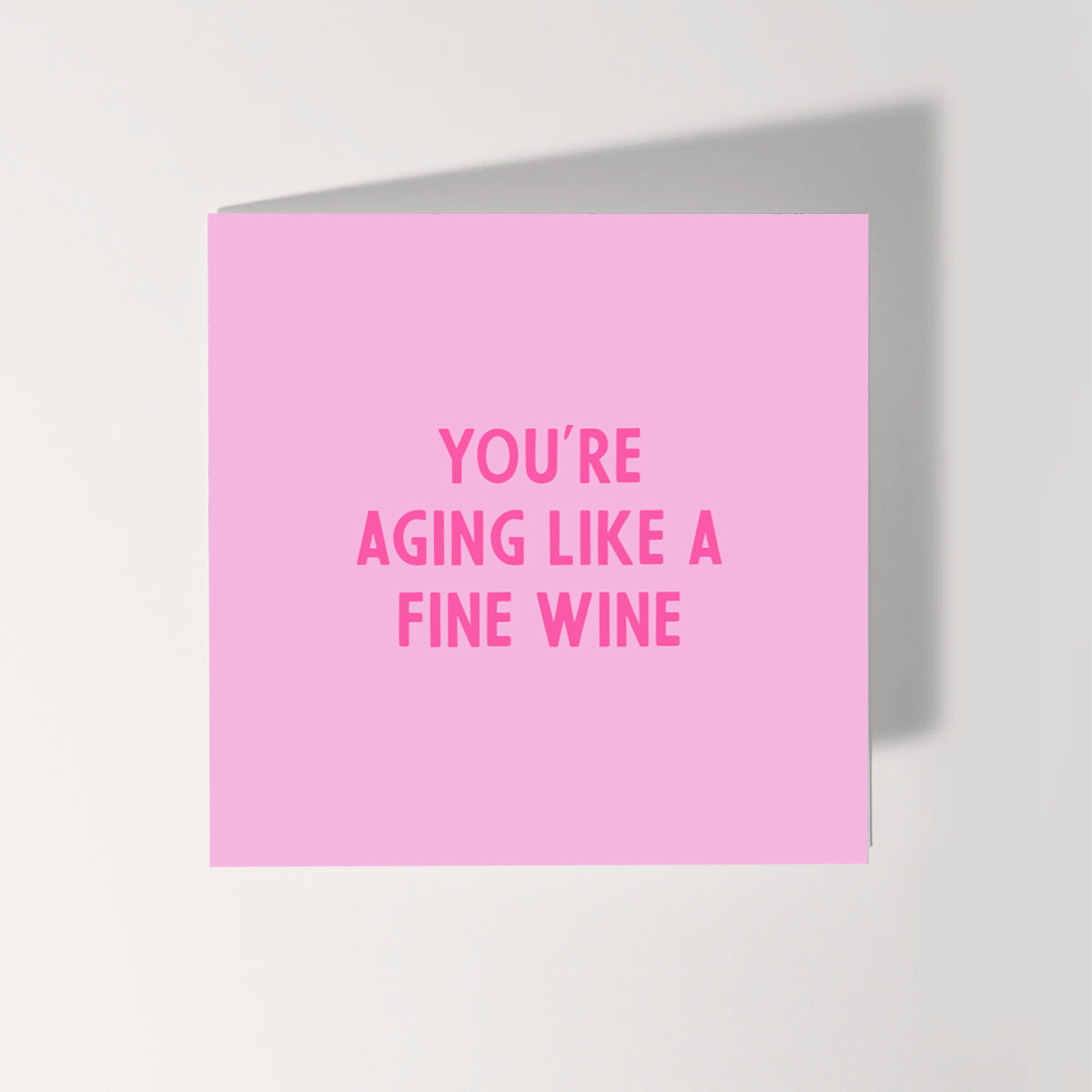 Aging Like A Fine Wine Greeting Cards (5 Pack)
