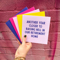 Aging Like A Fine Wine Greeting Cards (5 Pack)
