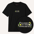 Allergic To The Patriarchy Embroidered T-Shirt