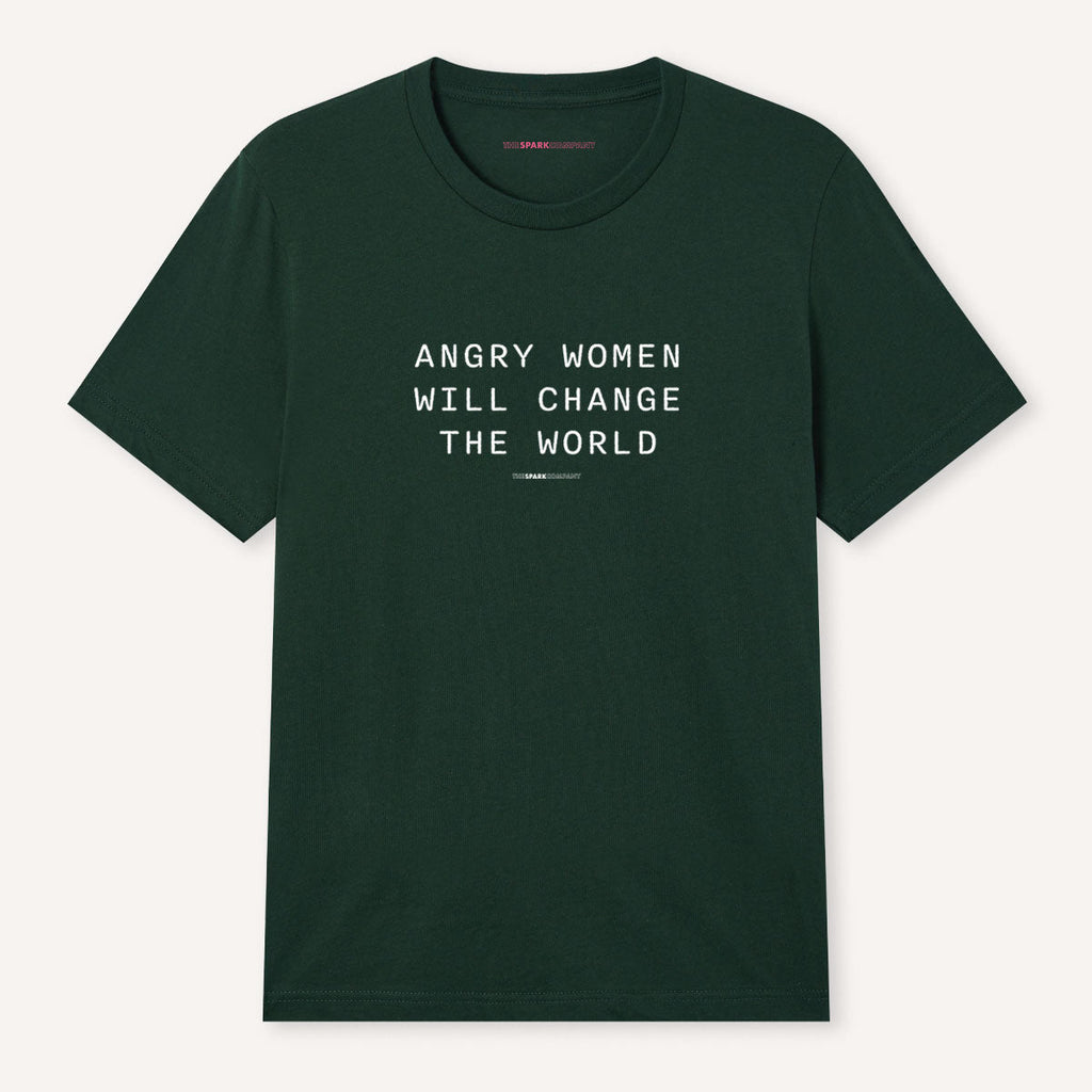 Angry Women Will Change The World T-Shirt