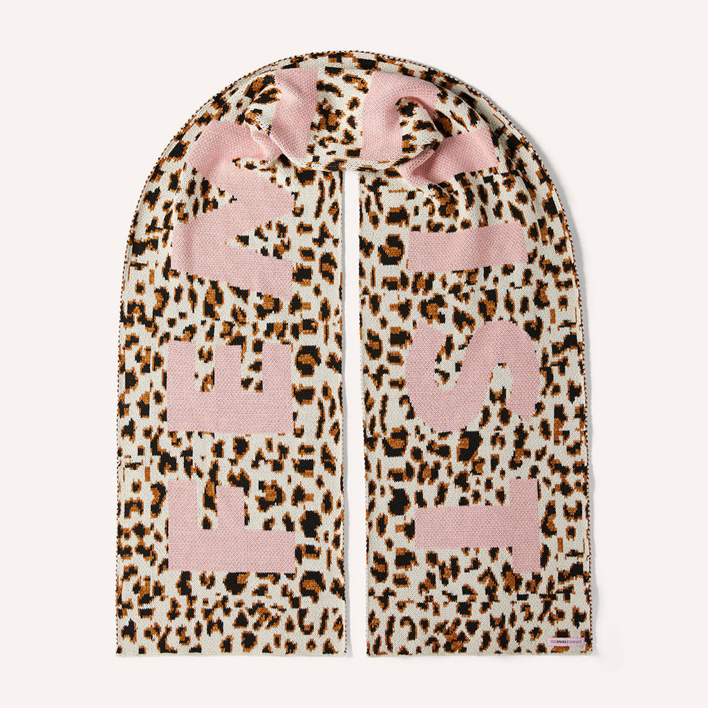 Animal Print 'Feminist' Knitted Set