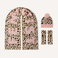 Animal Print 'Feminist' Knitted Set