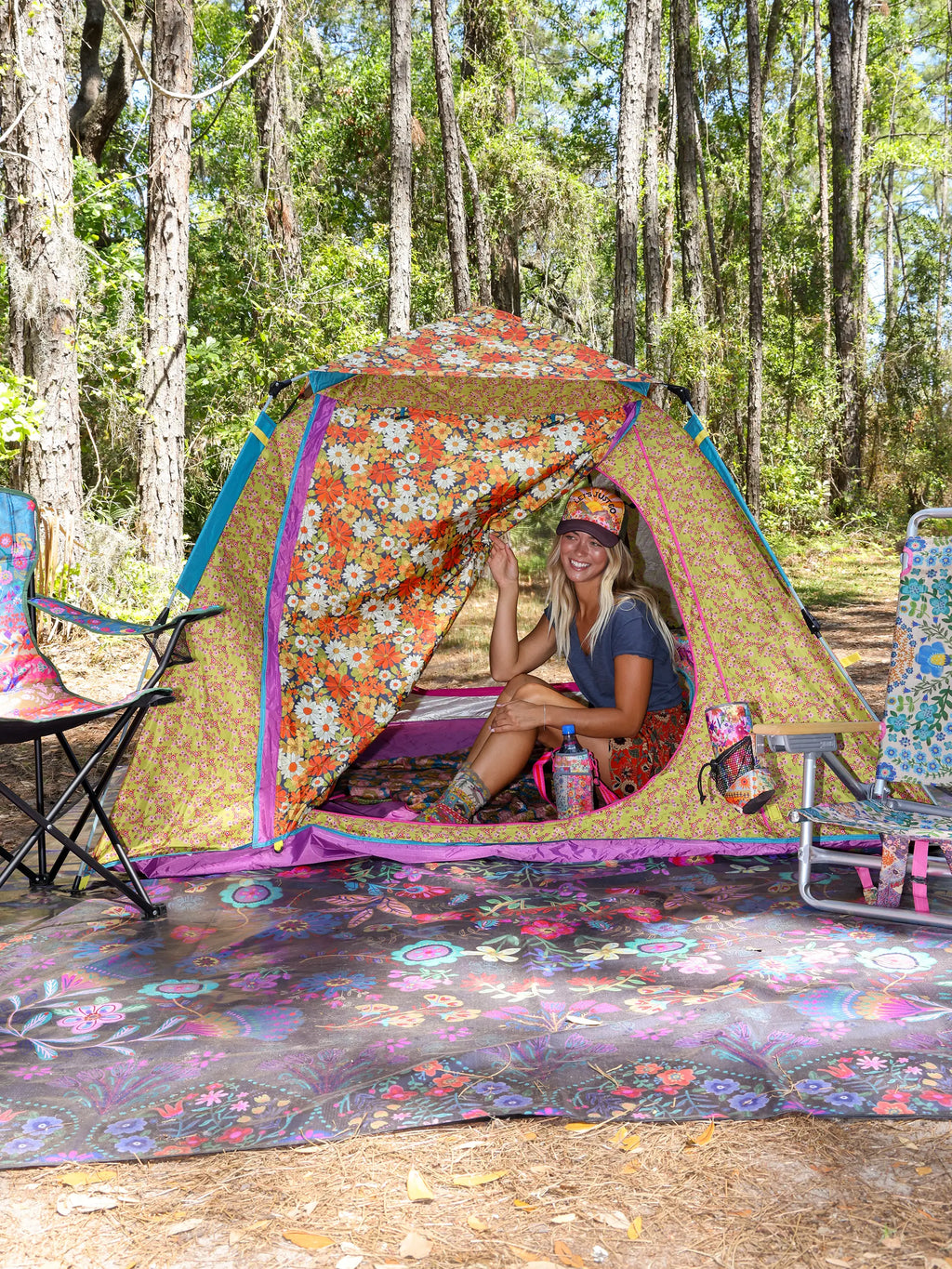 Live Happy Camping Tent - Wanderlust