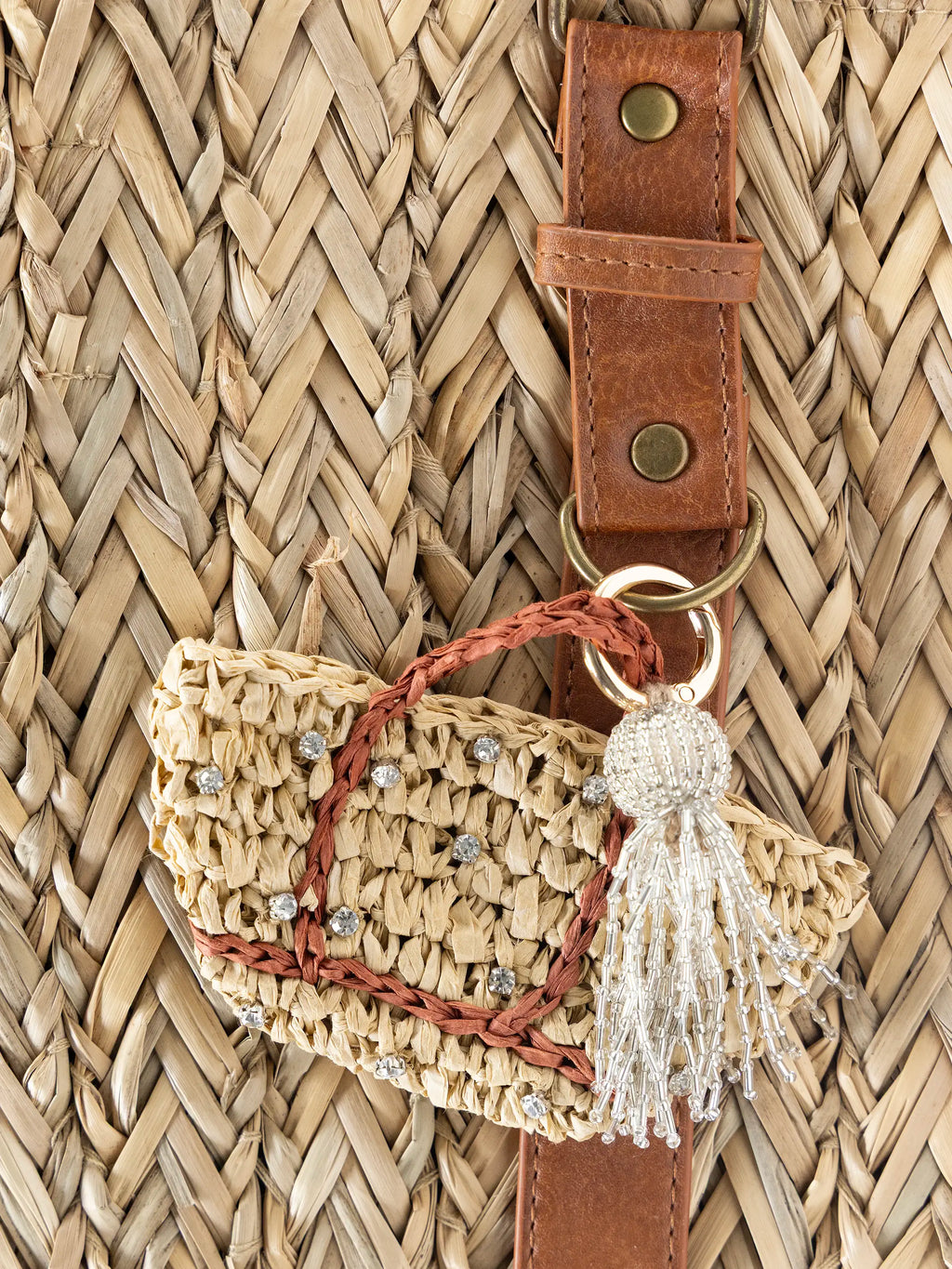 Cutest Little Tote Bag Keychain Charm