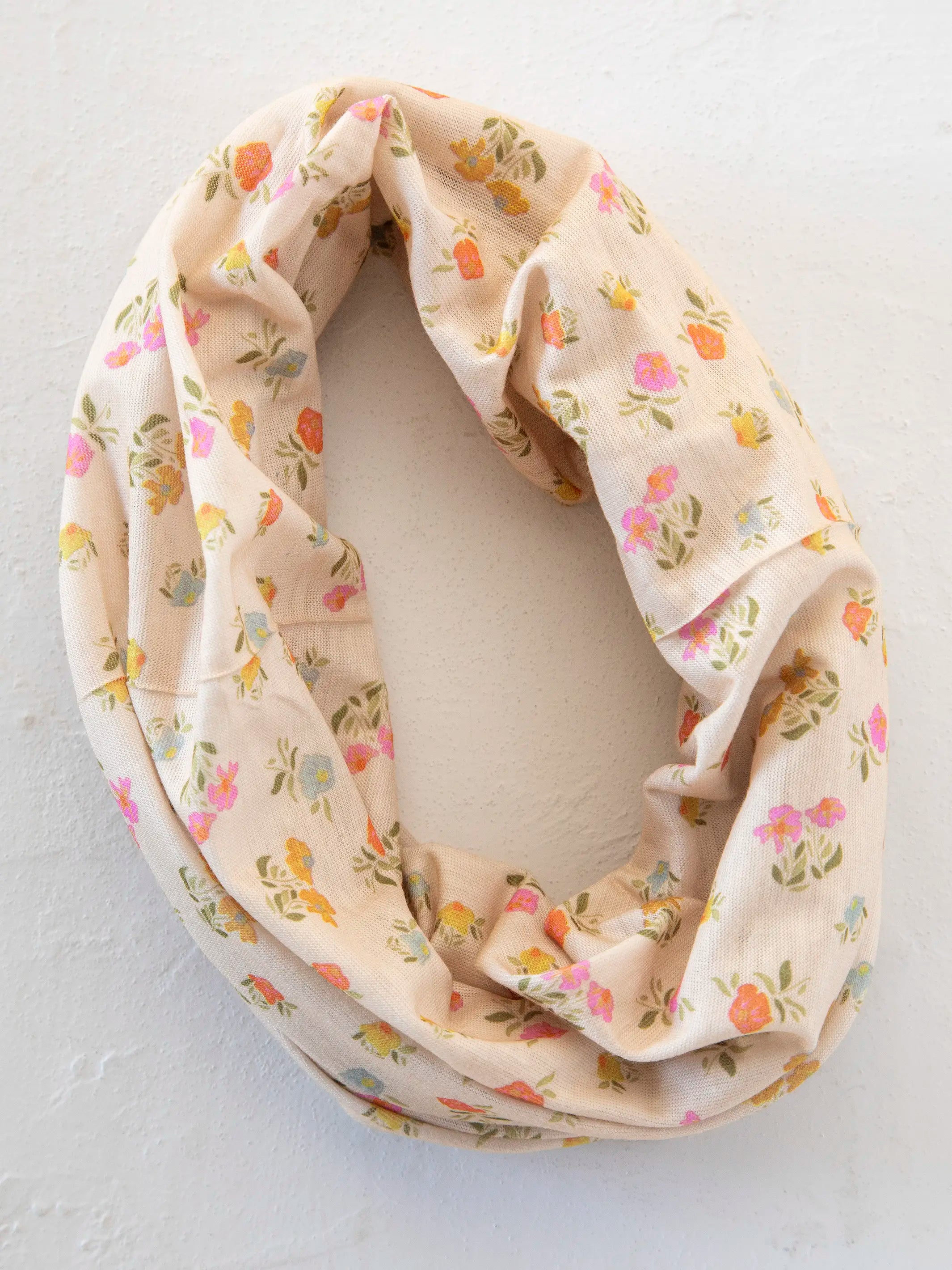 Full Boho Bandeau® Headband - Pastel Floral