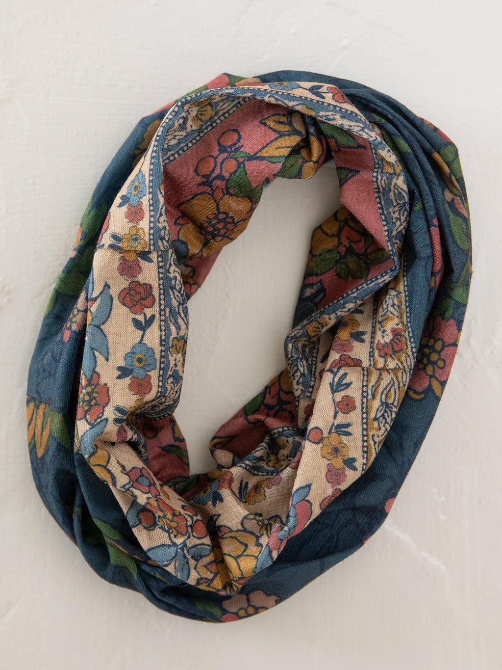Full Boho Bandeau® Headband - Riviera Batik Blue