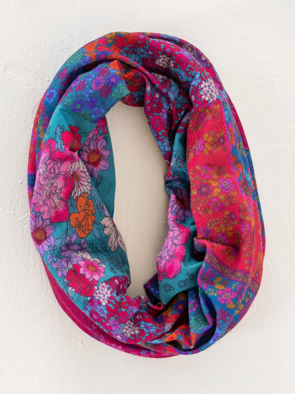 Full Boho Bandeau® Headband - Jewel Positano Scarf