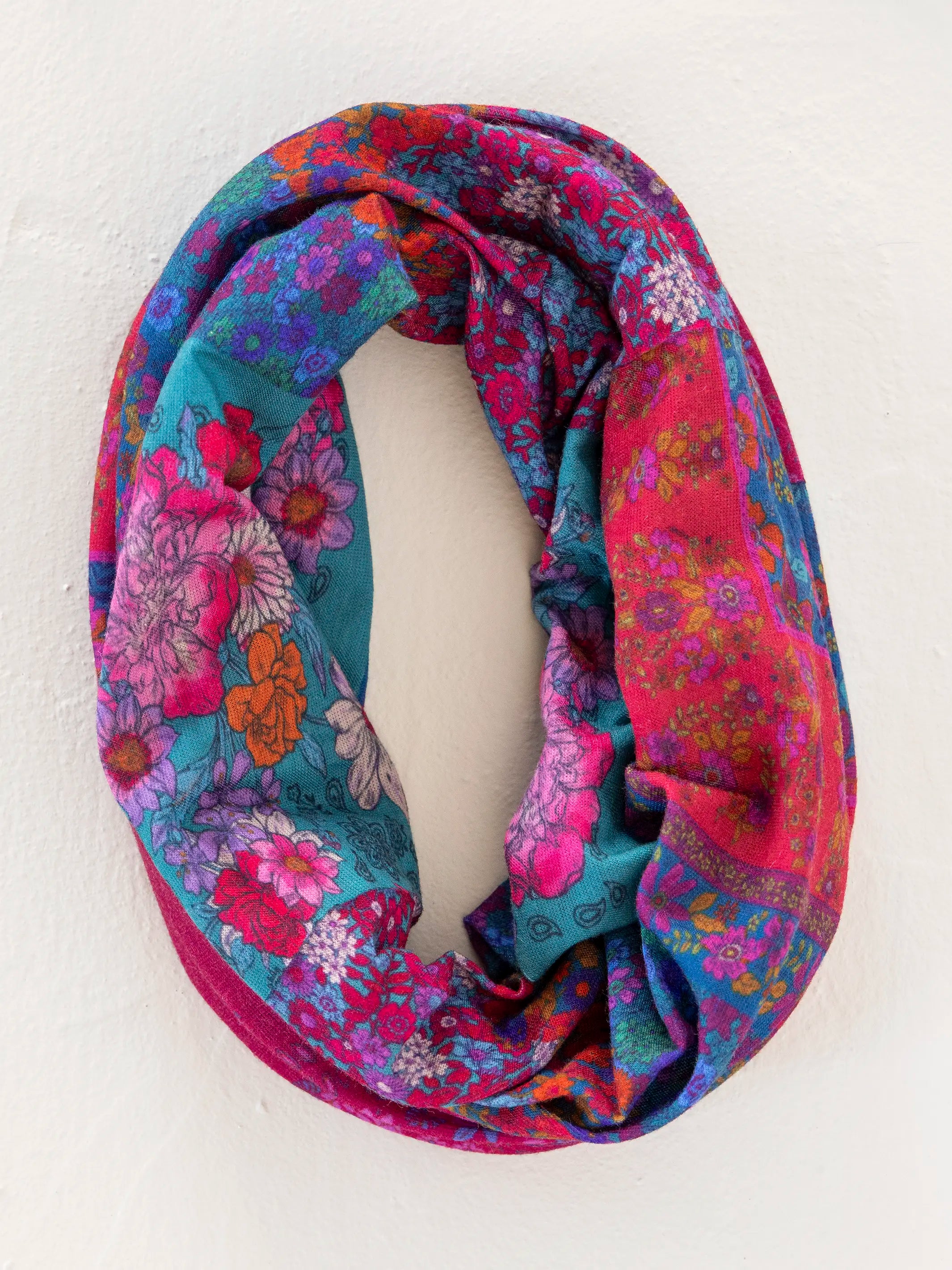Full Boho Bandeau® Headband - Jewel Positano Scarf