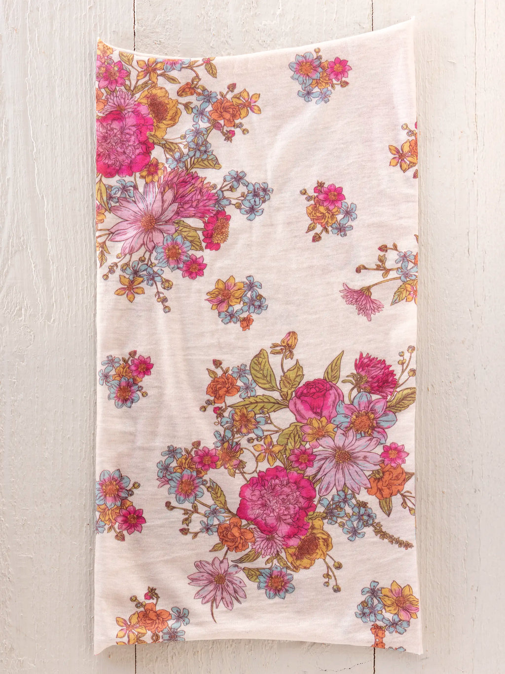 Full Boho Bandeau® Headband - English Garden Cream