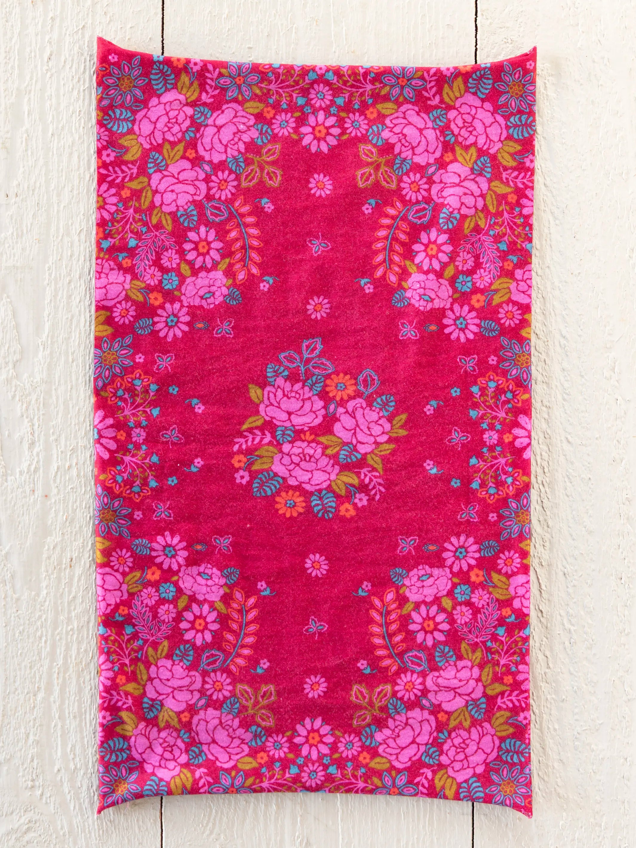 Full Boho Bandeau® Headband - Merlot Floral Bandana