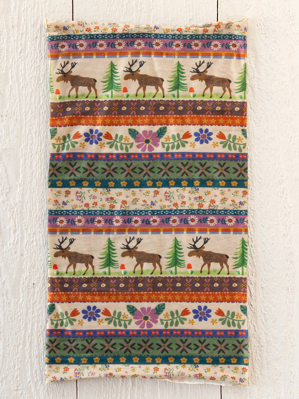 Full Boho Bandeau® Headband - Moose Borders