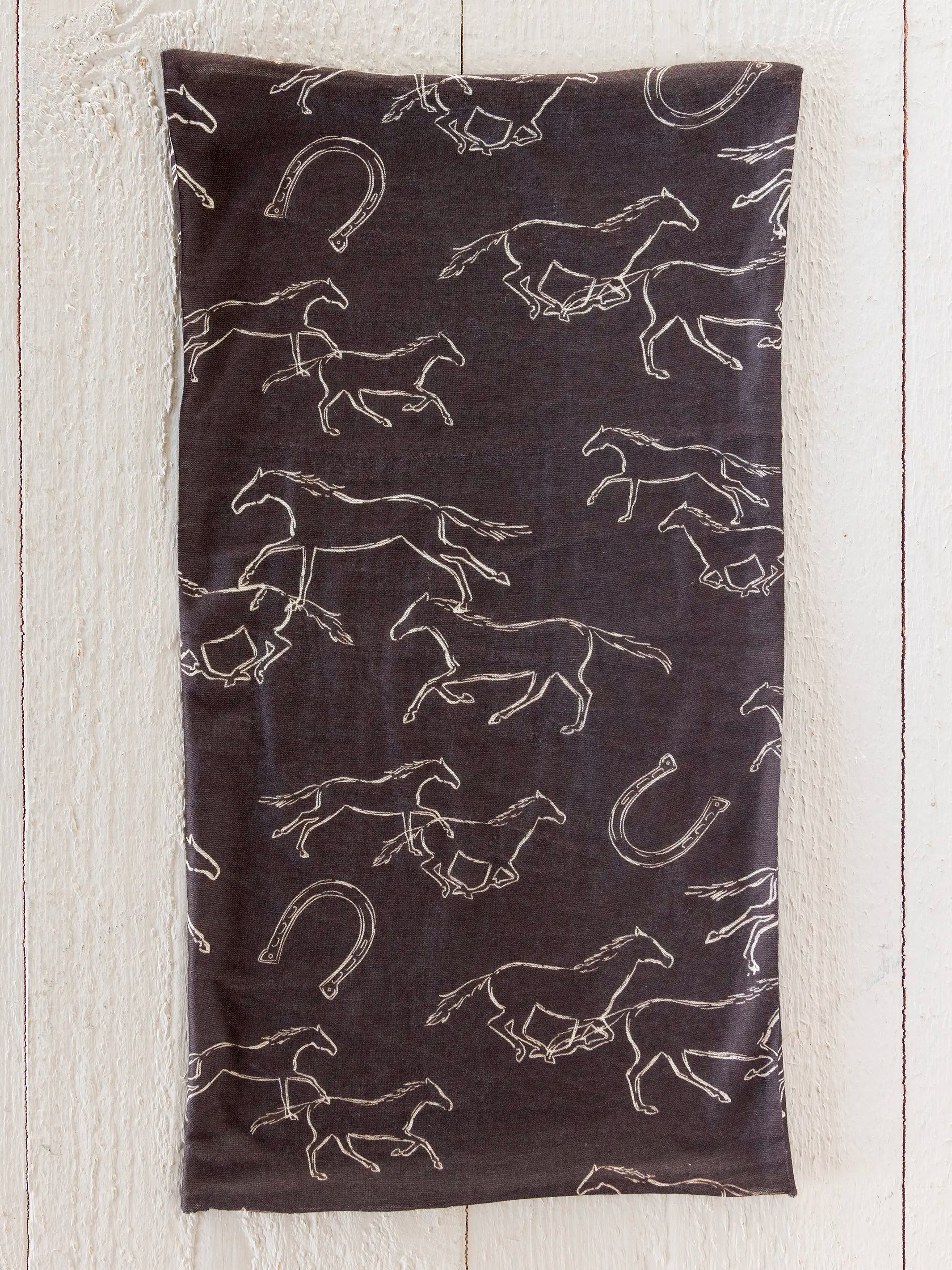 Full Boho Bandeau® Headband - Western Wild Chocolate